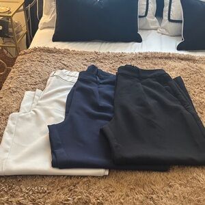 Old Navy Taylor Wide Leg - Petite L - BLACK PAIR ONLY